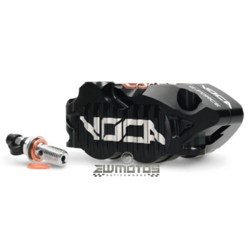 Pinça Travão Voca G-Force Pro, 4 pistões, Ø25, (Pastilhas Sinterizadas)