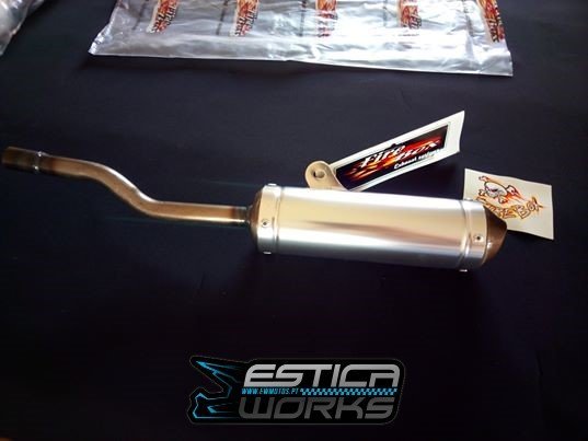 Ponteira Firebox Redonda Yamaha DT 50 LC