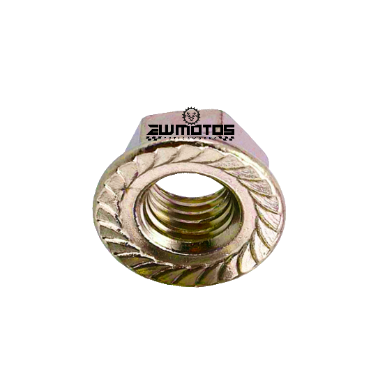 Porca M12 X 1.25MM lado variador/volante (12mm) Piaggio e Minarelli - Image 2