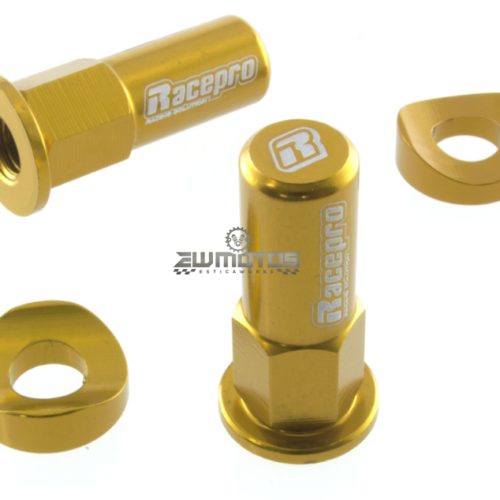 Porcas Tranca Pneus Amarelo – (Par)