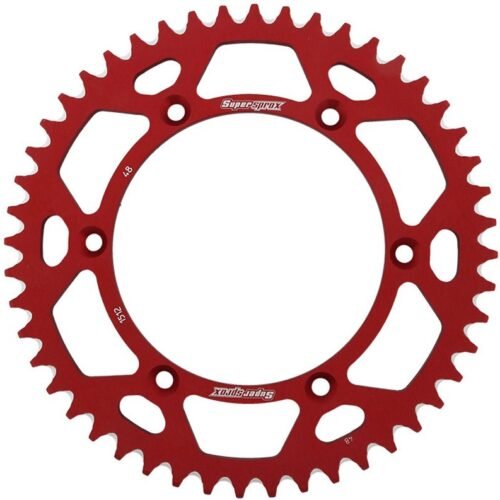 Corona Supersprox Aluminio Roja 48 D