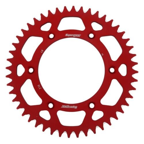 Corona Supersprox Aluminio Roja 47 D