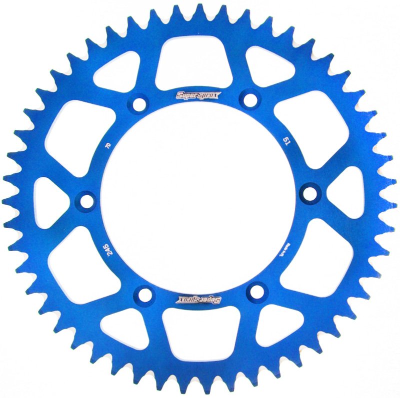 Cremalheira Supersprox Alumínio Azul 51 D — RAL245X51BLU