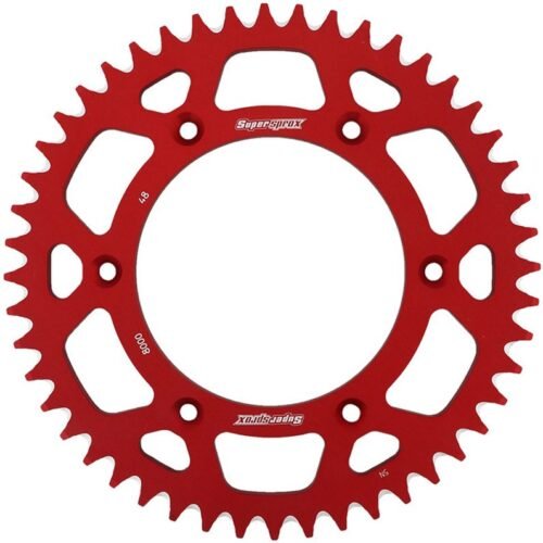 Corona Supersprox Aluminio Roja 48 D