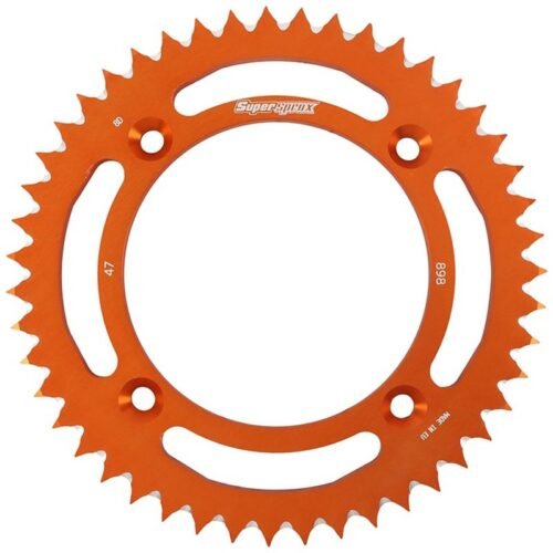 Corona Supersprox Aluminio Naranja 47 D