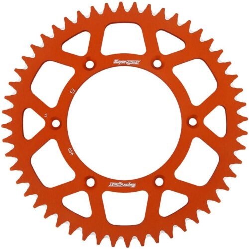 Corona Supersprox Aluminio Naranja 52 D