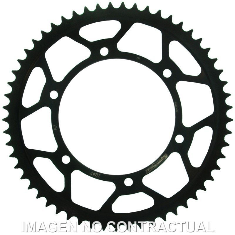 Corona Supersprox acero Yamaha 428 x 57