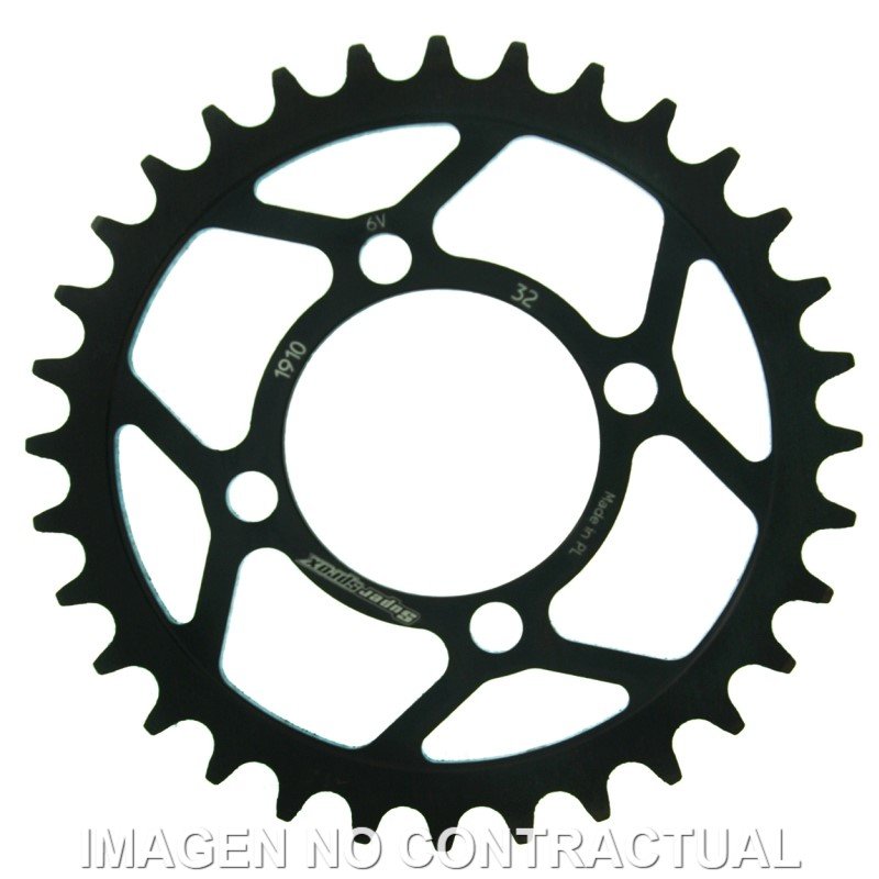 Cremalheira Supersprox aço Kawasaki 520 x 48 — RFE1910X32BLK