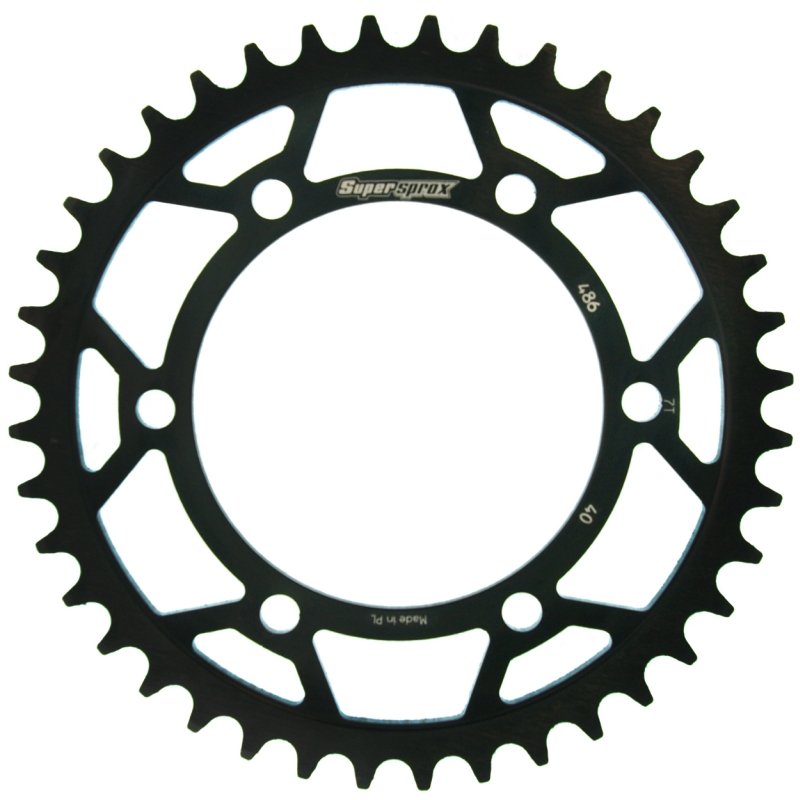 Cremalheira Supersprox aço Kawasaki 520 x 40 — RFE486X40BLK