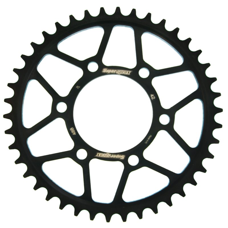 Cremalheira Supersprox aço Kawasaki 530 x 42 — RFE488X42BLK