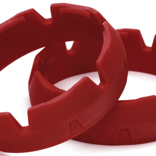 Anel de Proteção de Suspensão ø64mm (2un) Vermelho