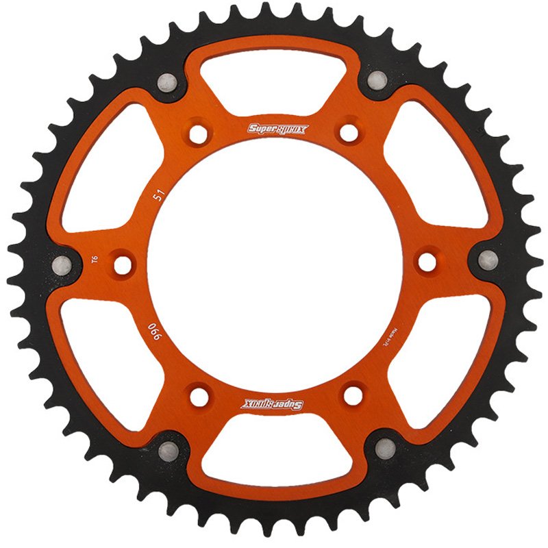 Cremalheira Supersprox Stealth Laranja 51 D