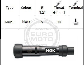 Pipa de Vela NGK SB05F