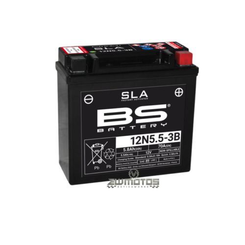 Bateria BS 12N5.5-3B SLA