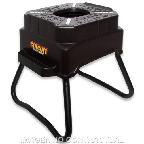 Cavalete Circuit cubic H. 42 cm Preto/Branco
