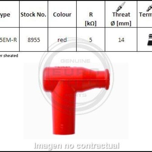 Pipa de Vela NGK TB05EM-R