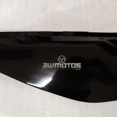 Tampa Lateral Esquerda Preta Yamaha DTX, DTRE 125