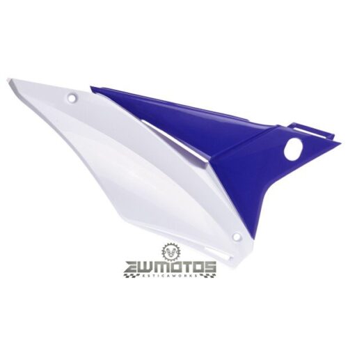 Tampas Laterais Sherco SE-R/SEF-R (2017->) SC/SCF (2019->) Azul/Branco – Polisport