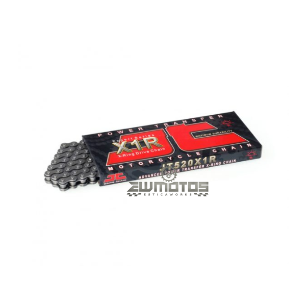 Corrente Heavy Duty X-Ring 520-112 Elos – JT