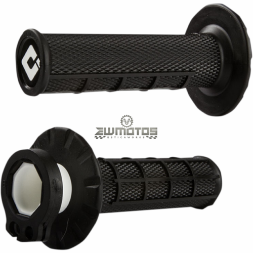Punhos Preto MX V2 Lock-On Half-Waffle – ODI