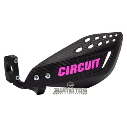 Proteções Mãos Circuit Vector Carbono / Rosa