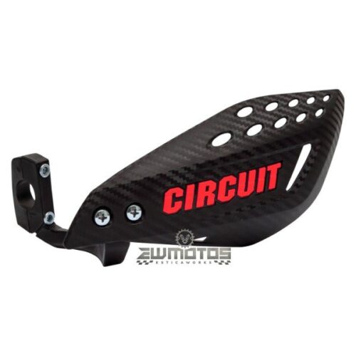 Proteções Mãos Circuit Vector Carbono / Vermelho