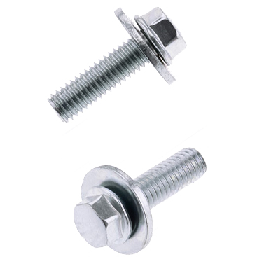 Parafuso Sextavado c / Flange M6X20 + Anilha 20mm (10 / un)
