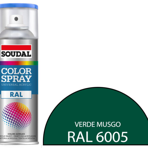Tinta Spray RAL 6005 Verde Musgo 400 mL