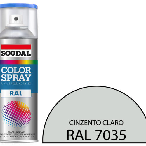 Tinta Spray RAL 7035 Cinzento Claro 400 mL