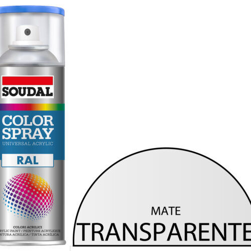 Tinta Spray RAL Transparente Mate 400 mL