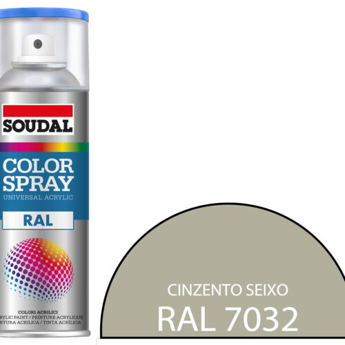 Tinta Spray RAL 7032 Cinzento Seixo 400 mL