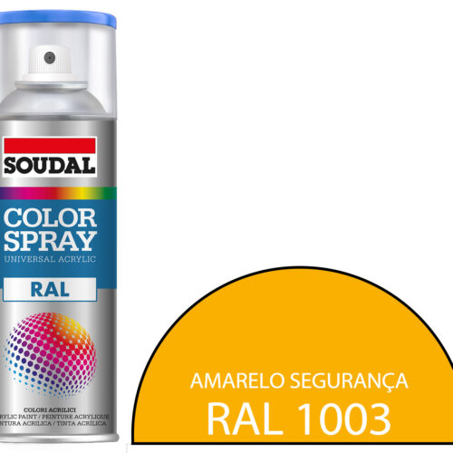 Tinta Spray RAL 1003 Amarelo Segurança 400 mL