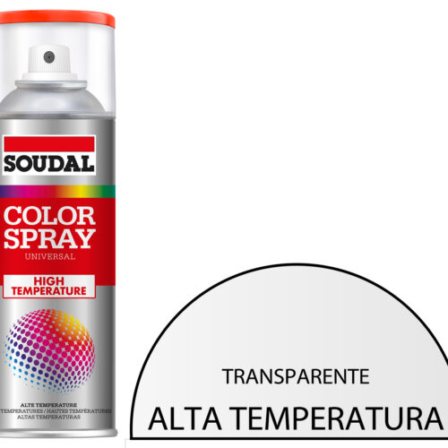 Tinta Spray ALTA-TEMPERATURA Transparente 400 mL