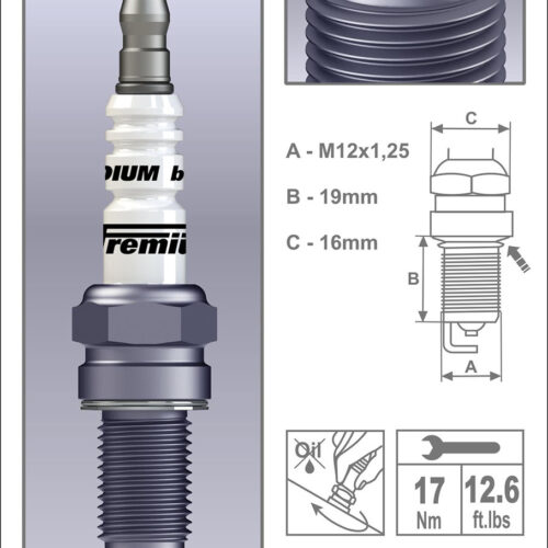 Vela IRIDIUM PREMIUM + P38 (BR10YIR)
