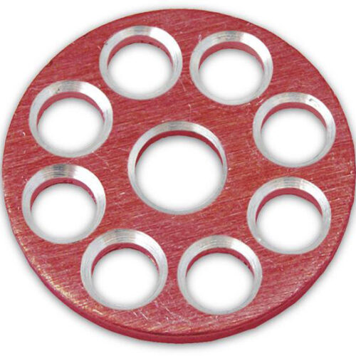 Anilha de Alumínio M6X25 Vermelha