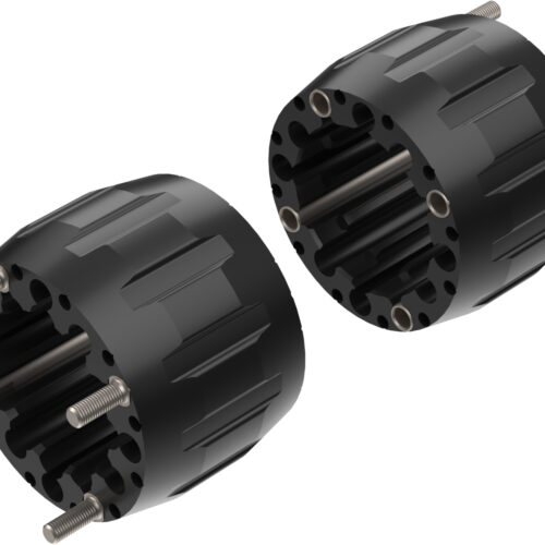 Alargadores Roda Hard Racing (A-16 100mm) Preto