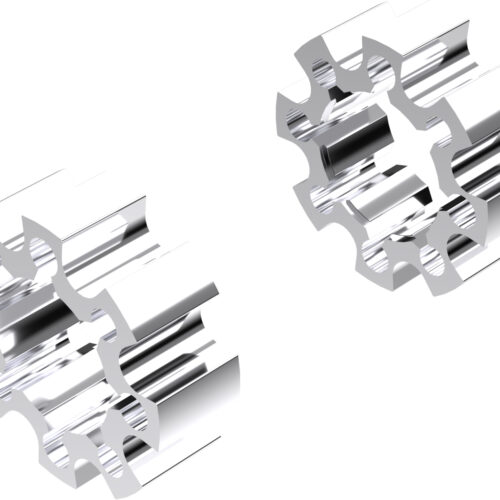 Alargadores de Roda Modelo C 45mm (Sem pernos) Polido