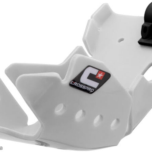 Proteção de Motor Enduro DTC Branca — KTM 250 EXC-F