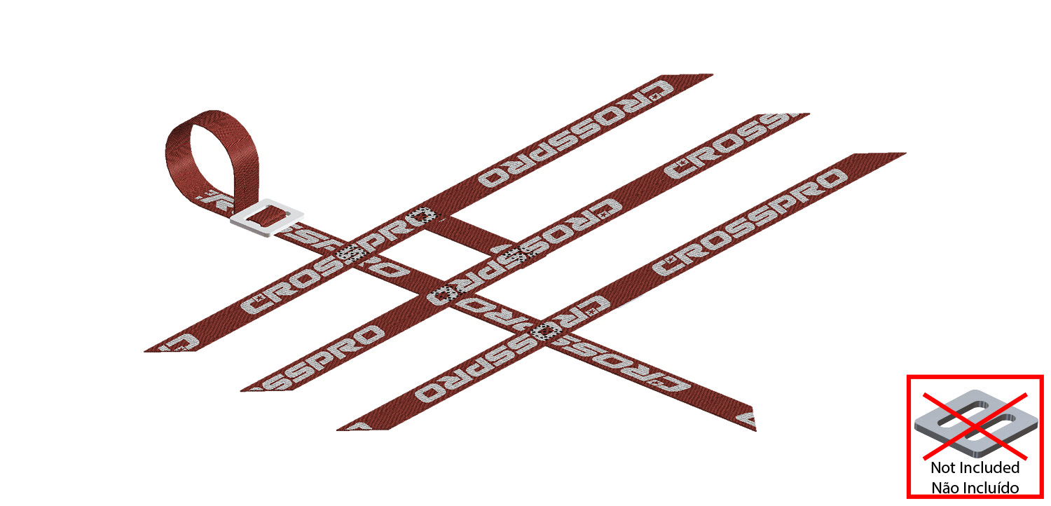 Correias de Nerf-Bar (kit) Vermelha