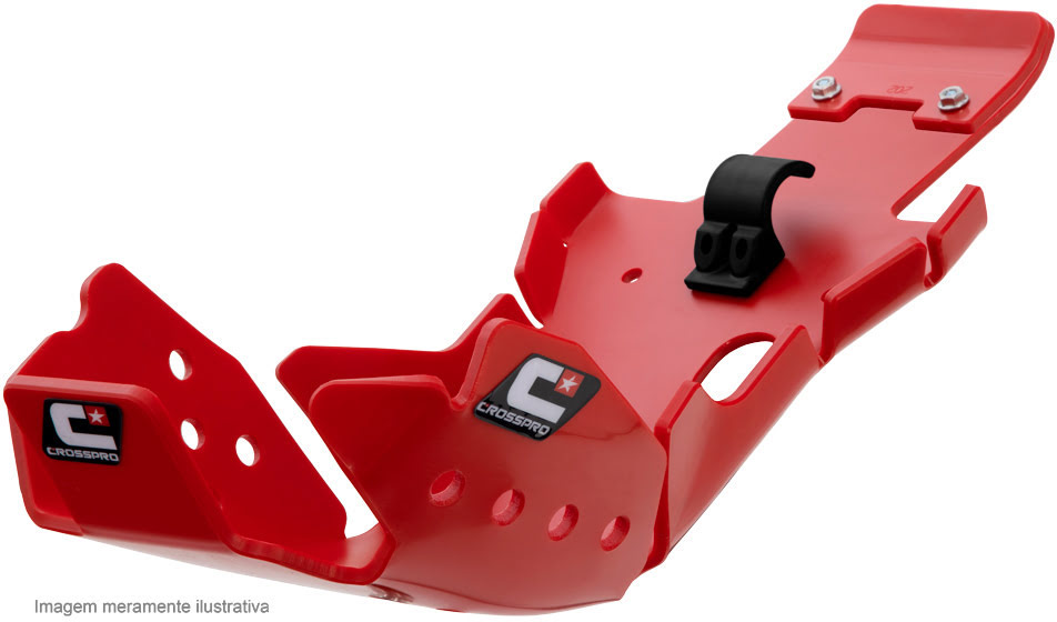 Proteção de Motor e Link HARD Enduro DTC Vermelha — 2CP22502020500