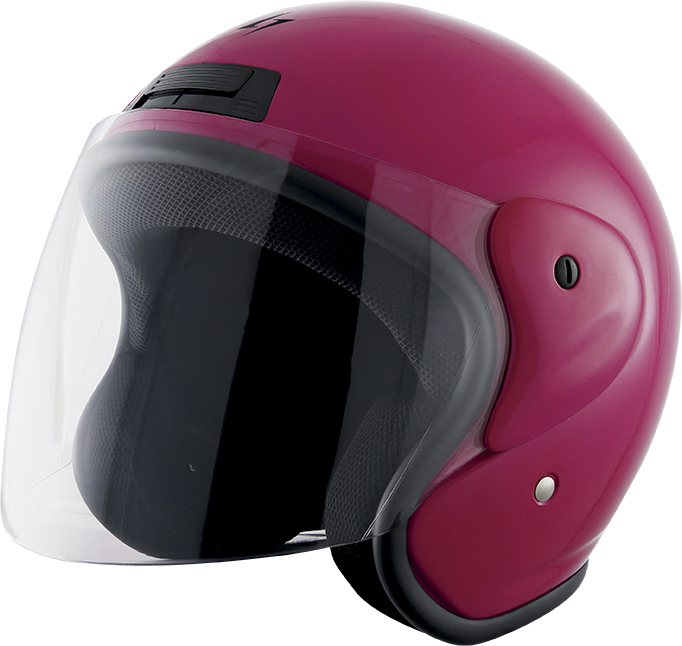 Capacete Jet SUN SOLID Fuchsia XL