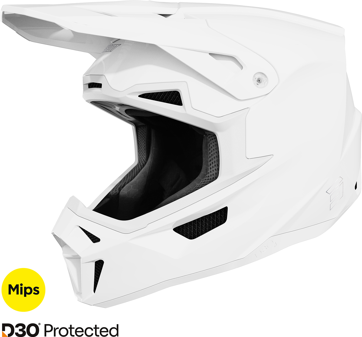 Capacete LITE SOLID Branco Brilho M
