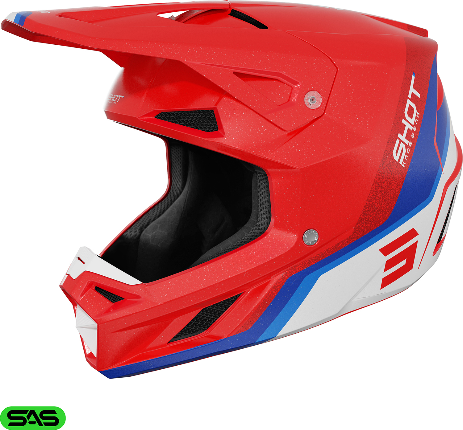 Capacete SPEED ATOMIC Vermelho Pérola XL