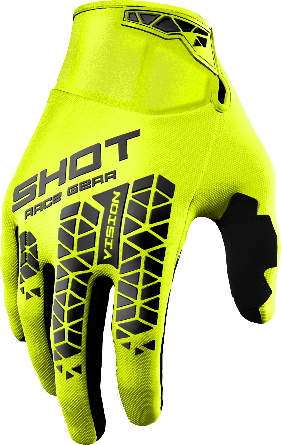 Luvas VISION CE TECH Amarelas Neon 08 / S