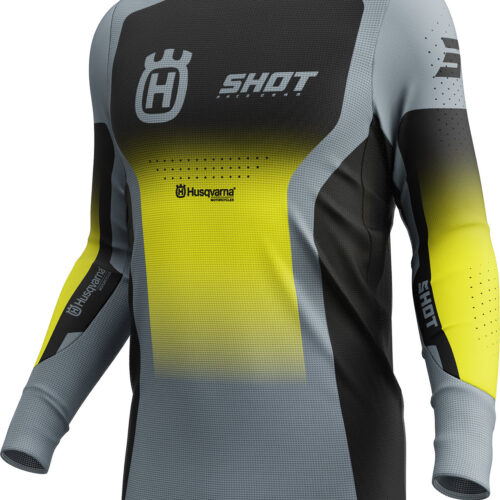 Camisola AEROLITE HUSQVARNA 2025 Preta / Cinza L