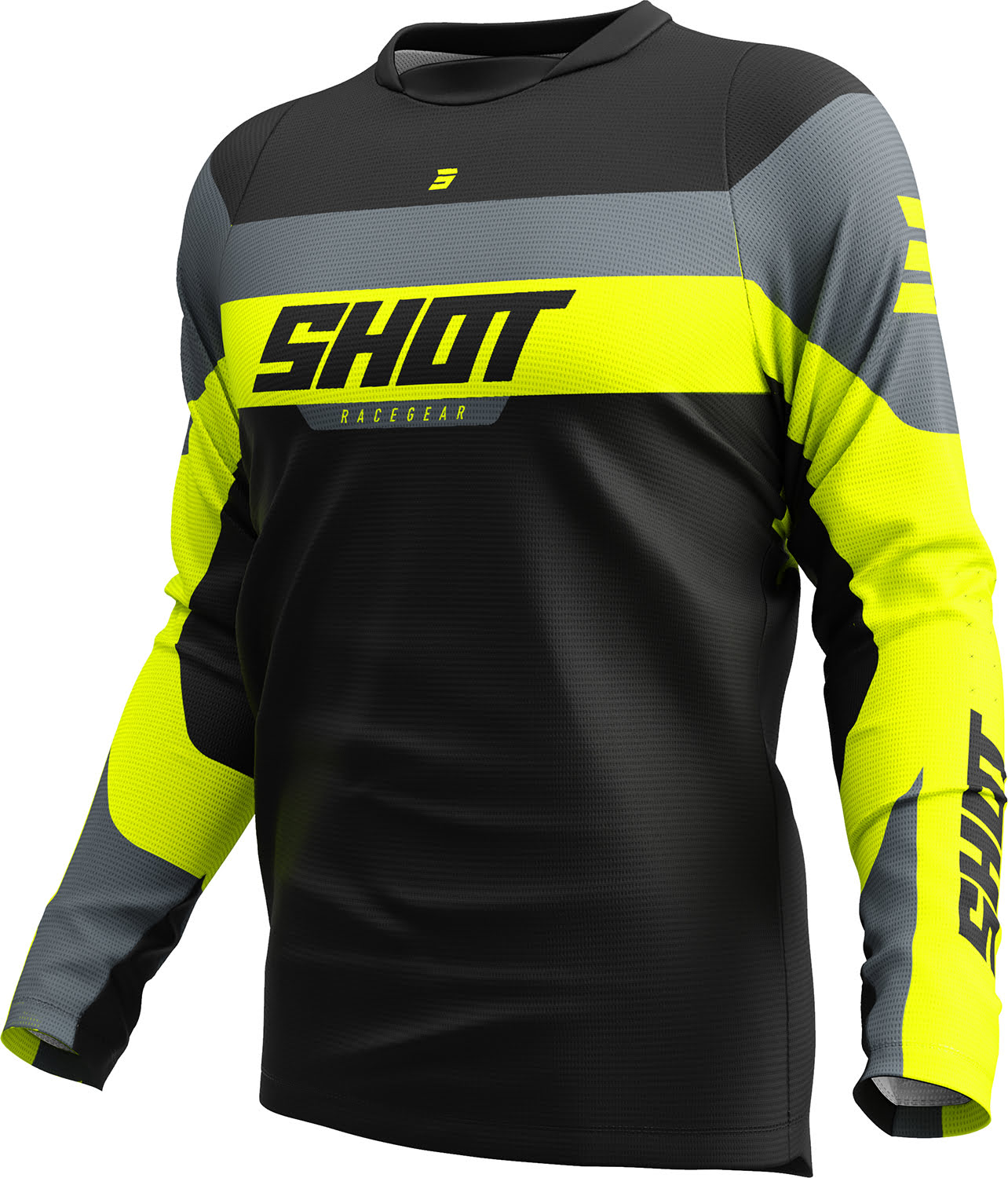 Camisola DEVO LEAGUE Amarela Neon M