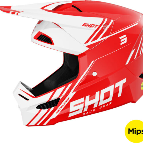 Capacete RACE SPRINT Vermelho Brilho XL