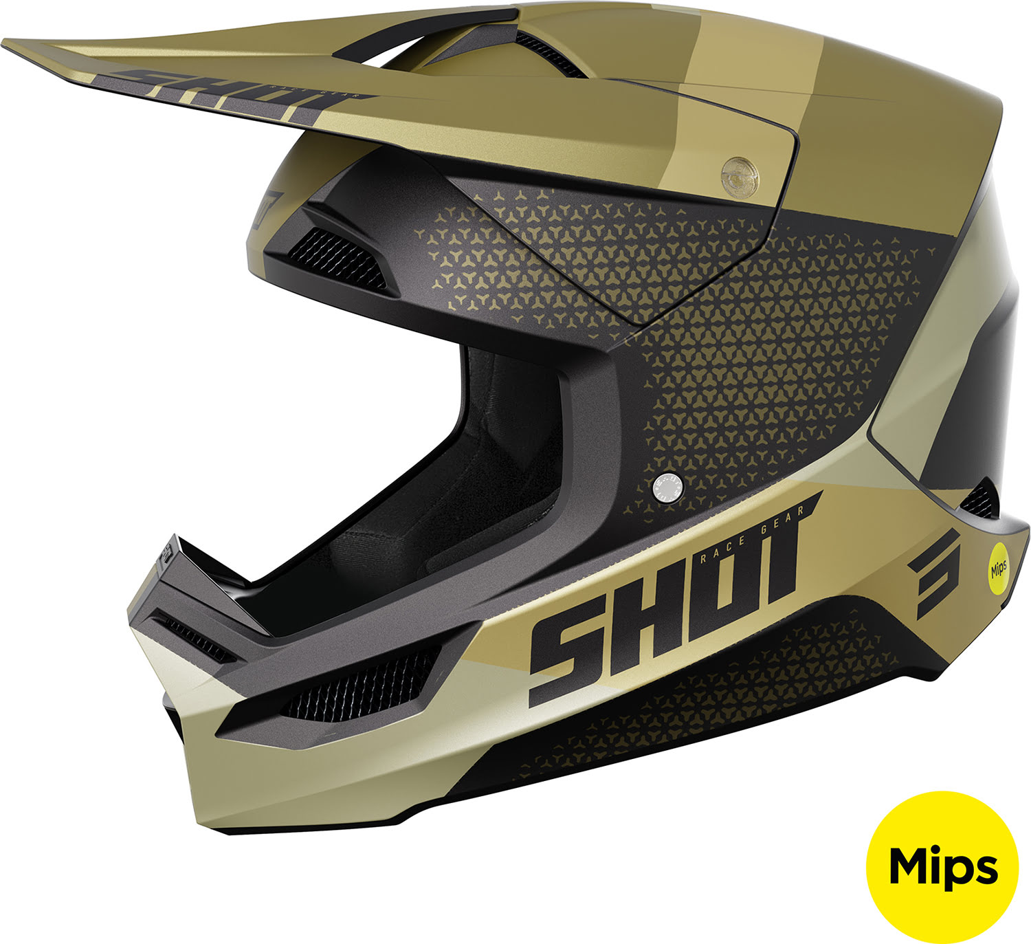 Capacete RACE RIDGE Areia Mate M