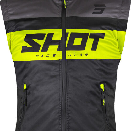 Casaco S / Mangas BODYWARMER LITE 3.0 Preto / Amarelo Neon XL