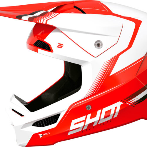 Capacete RACE TRACER Vermelho Brilho XL